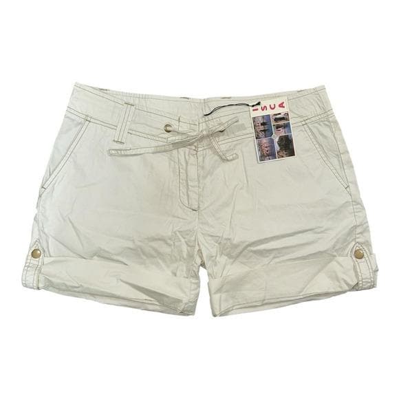 ISCA Collection Shorts Women Large Cream NWT Utility Safari Y2K 460513