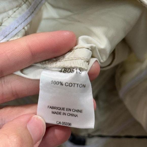 ISCA Collection Shorts Women Large Cream NWT Utility Safari Y2K 460513