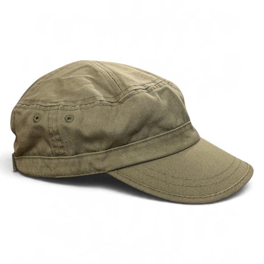 Mega Cap Cadet Cap Unisex OSFA Olive Green Military Utility Hat Modern
