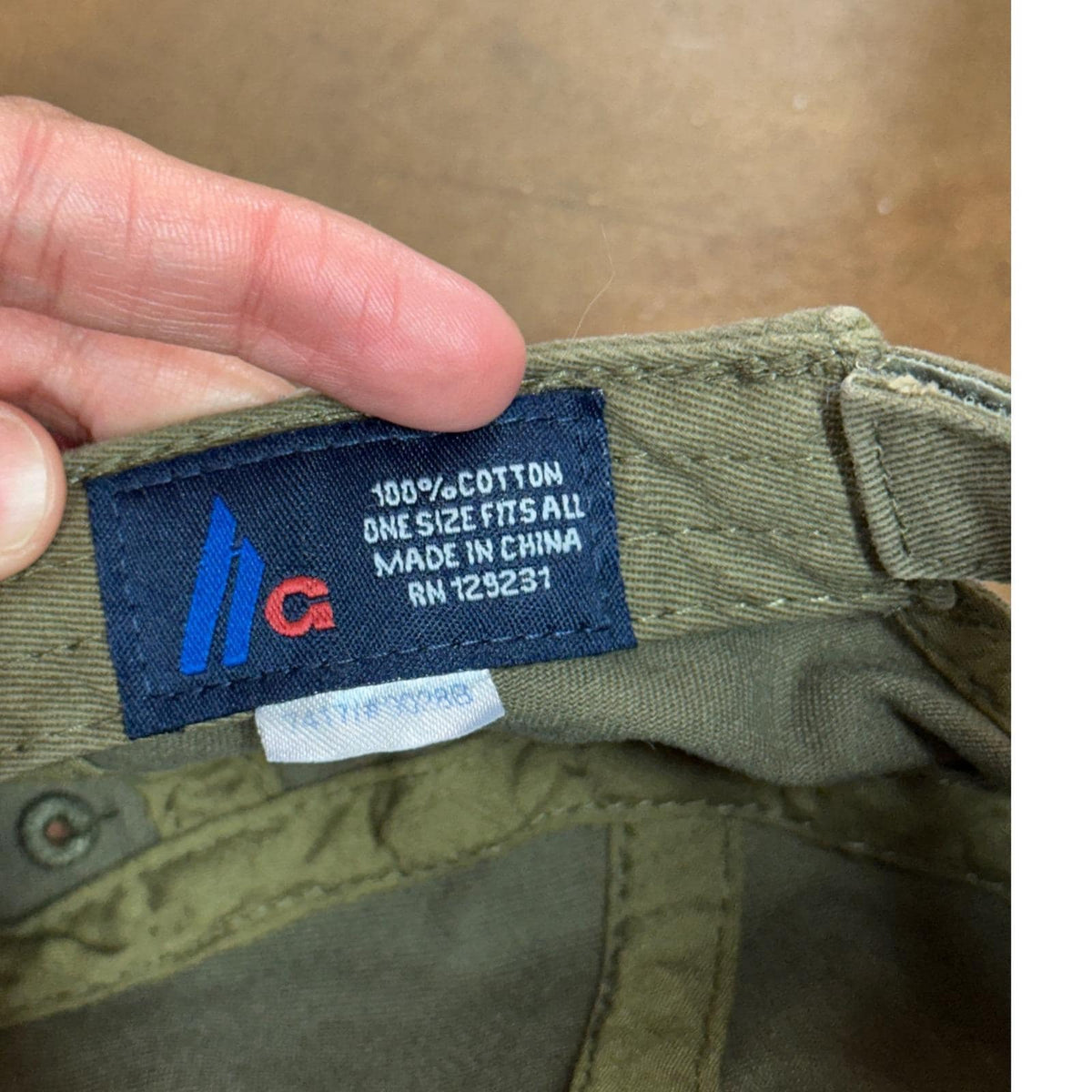 Mega Cap Cadet Cap Unisex OSFA Olive Green Military Utility Hat Modern